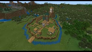 Motte and Bailey Castle Homework  Minecraft [upl. by Misha899]