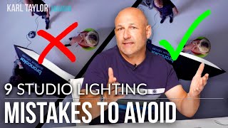 9 BIG Studio FLASH Lighting MISTAKES to AVOID [upl. by Maier]