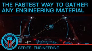 The FASTEST Ways to Gather Minerals Manufactured and Raw Engineering Materials in Elite Dangerous [upl. by Philander]