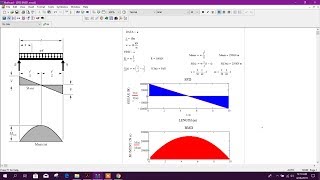 How to Calculate SFD amp BMD in Mathcad [upl. by Moulden]