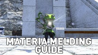 FFXIV  Materia Melding Overview amp Guide [upl. by Nymassej519]