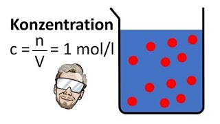 Konzentration berechnen  Chemie Endlich Verstehen [upl. by Aerdna]