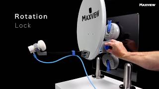 Maxview  Remora Pro Portable Suction Mount Satellite Kit [upl. by Gnol840]