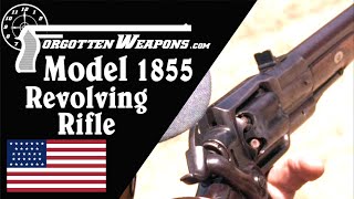 Colt 1855 Revolving Rifle at the Range [upl. by Ennaj]