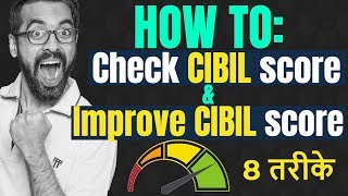 Financial Advice to IMPROVE and CHECK CIBIL Score  Part 2 [upl. by Nired]