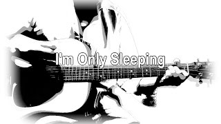 Im Only Sleeping  The Beatles karaoke cover [upl. by Bernarr389]