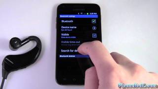 How To Pair Bluetooth On Android [upl. by Nosretep]