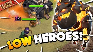 Top 4 TH9 LavaLoon Attack Strategies Clash of Clans [upl. by Ynafetse]