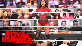 Victoria wreaks havoc in Royal Rumble return Royal Rumble 2021 WWE Network Exclusive [upl. by Ikcim]