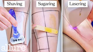 Every Method of Leg Hair Removal 21 Methods  Allure [upl. by Mirelle]