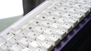 Ceramic Keycaps  Thock [upl. by Nairrad]