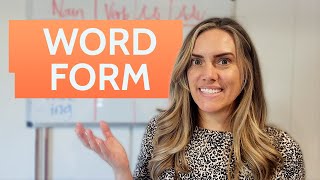 Word Form With Parts of Speech in English [upl. by Ergener]