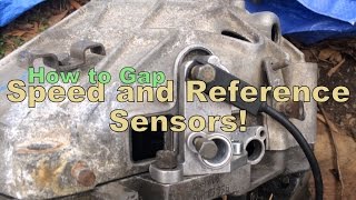 Porsche 944  How to gap speed and reference sensors [upl. by Petronia]