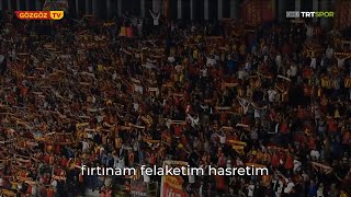 Göztepe Tribünlerinden Destansı Medcezir Performansı [upl. by Alyos]