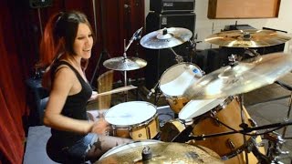 Slayer quotSouth of Heavenquot Drum Cover by Nea Batera [upl. by Karp479]