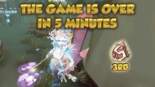 3rd Naiad The Game Is Over In 5 Minutes  Identity V  第五人格  제5인アイデンティティV  Naiad [upl. by Griseldis897]