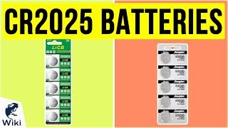 9 Best CR2025 Batteries 2020 [upl. by Codding]