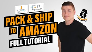 How To Send Your First Shipment To Amazon FBA  Create A Shipping Plan Complete Tutorial [upl. by Yhtak]