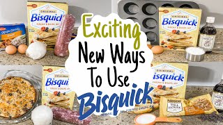 5 Tasty Recipes Using BISQUICK  Betty Crocker Baking Mix  Julia Pacheco [upl. by Tibold]