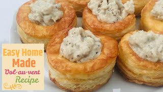 Creamy chicken volauvents [upl. by Chee]