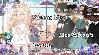 Aftons Meet Mrs Aftons Family  FNAF  GCMM  13  TW FLASH BLOOD SENSITIVE TOPICS [upl. by Llener729]