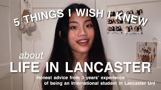 Things I wish I knew before coming to Lancaster University [upl. by Colette]