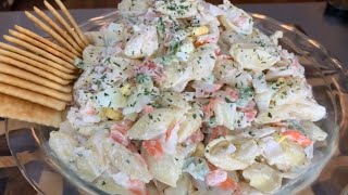 How to make Delicious Crab Salad [upl. by Nnauol378]