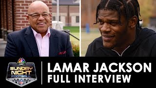 Baltimore Ravens Lamar Jackson explains why hes still out to prove doubters wrong  NBC Sports [upl. by Gwenny]