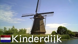 HOLLAND Kinderdijk 19 Dutch windmills [upl. by Aneloaup]