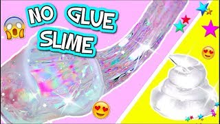 DIY SHAMPOO SLIME OHNE KLEBER I Testing NO GLUE Water Soap Slime I PatDIY [upl. by Aneeled]