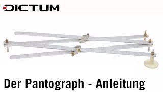 Der Pantograph  Anleitung zum Vergrößern und Verkleinern  Tutorial [upl. by Brick293]