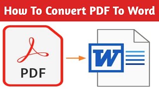 How To Convert PDF To Word  I Love PDF Tutorial 2021 [upl. by Edson293]