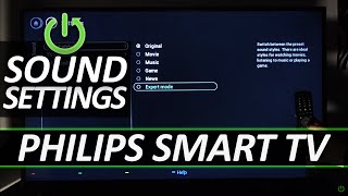 How to Change Sound Settings on Philips Smart TV – Easy Guide [upl. by Dwaine]