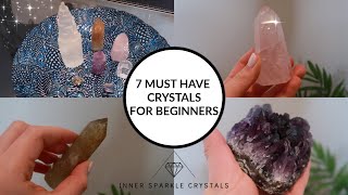 🔮TOP 7 MUST HAVE CRYSTALS  CRYSTALS FOR BEGINNERS  Home with Hanna [upl. by Bust212]