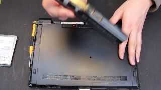 How to replace the hard drive in a HP elite book CPUmodder [upl. by Dickerson]