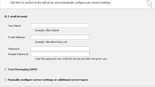 How to Configure Outlook to connect to Microsoft Live MSN Hotmail Outlookcom email account [upl. by Norit344]
