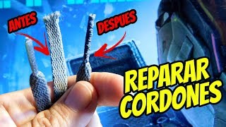 REPARAR los CORDONES de tus SNEAKERS TENIS o Zapatilla FÁCIL [upl. by Fayette473]