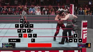 WWE 2K19 PC Controls  The Basics [upl. by Peursem257]