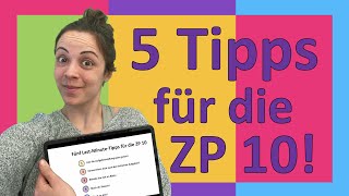 ZP 10 NRW 2022  Meine 5 besten Tipps  So bekommst du möglichst viele Punkte [upl. by Eelitan550]