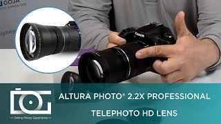 TUTORIAL  22x Professional Telephoto HD Lens Adapter for NIKON amp CANON Cameras [upl. by Kingsly211]