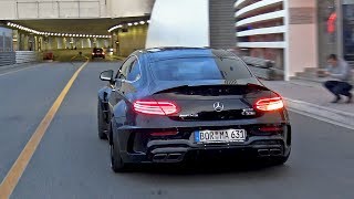 BEST OF MERCEDESAMG SOUNDS C63 CLS63 E63 BRABUS G800 [upl. by Nylhtac]