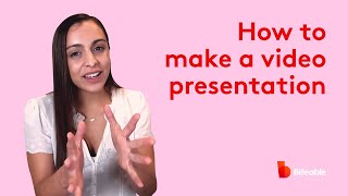 How to make a video presentation using Biteable [upl. by Susanne]