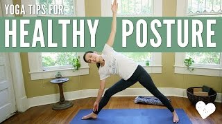 Yoga For Healthy Posture  Yoga Tips [upl. by Tomchay]