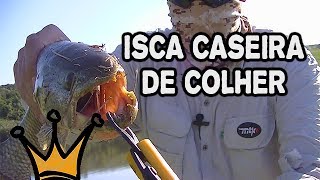 Como fazer Isca Artificial Caseira  Pesca de Traíra [upl. by Dulcie396]