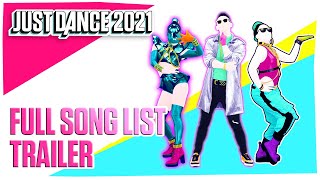 Just Dance 2021 Full Song List  Ubisoft US [upl. by Neelia678]