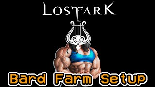 Lost Ark Bard Solo Farm Setup [upl. by Yenettirb]