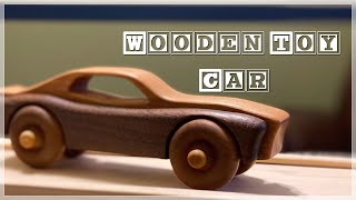 Making a Wooden Toy Car [upl. by Enelyt23]