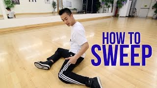 How to Breakdance  Sweeps  Flow Basics [upl. by Luttrell647]