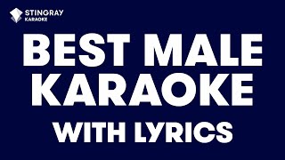 MEGA HITS BEST MALE KARAOKE WITH LYRICS  Maroon 5 Pharrell Williams Sam Smith Lil Nas [upl. by Rolland]