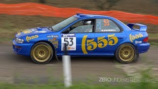 Best of Subaru WRC Rally  WRC Group A  pure sound [upl. by Oiramrej]